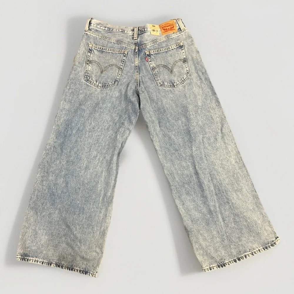 NWT Levis '94 Baggy Jeans Mens 32x31 Light Blue Denim Skater Grunge Wide‎ Leg